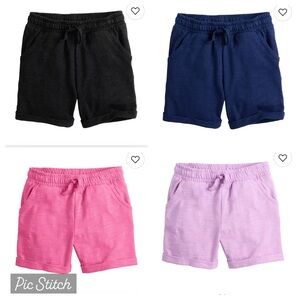Bundle Bermuda Shorts Girls 7 Jumping Beans 5 Pairs
